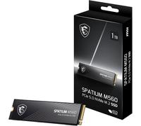 KYAOAYO-Spatium M560 Ssd 1Tb - Disque Ssd Interne 1 To Pcie 5.0 Nvme M.2, Lecture 10200 Mb/S, Écriture 8400 Mb/S, 3D Nand, Sécurité Des Données Intégrée, Center - Garantie 5 Ans (600 Tbw