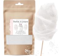 Kyaoayo-Sucre Barbe ¿¿ Papa Blanche 160 G - Pr¿¿Paration Sucr¿¿E Barbe ¿¿ Papa - Mix Pour 10 Barbes ¿¿ Papa - Pour Machine ¿¿ Barbe ¿¿ Papa - Anniversaire, Mariage - Coloris Blanc - 8539