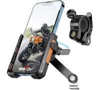 Kyaoayo-Support Téléphone Moto Support De Guidon Pour Téléphone De Moto Rétrov Ur2 Méthodes De Connexion + Démontage Rapide 1s Avec Rotation À 360 Pour Smartphone De 4,0 À 7,0 Pouces