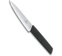 Kyaoayo-Swiss Ideal Couteau Doffice, Tranchant Droit, Passe Au Lave-Vaisselle, Noir