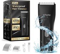 Kyaoayo-Tondeuse À Poils Corporels Pour Homme Et Femme, Mini Tondeuse Électrique Pour Aisselles, Poitrine, Aine, Balles, Avec Lame De Sécurité, Imperméable À L'eau Et À Sec, Faible Bruit (Noir)