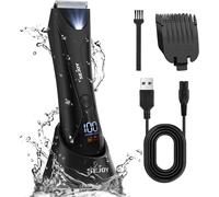 Kyaoayo-Tondeuse Corps Homme, Tondeuse Intime Homme Rasoir Corps Homme Tondeuse Corps Électrique Tondeuse Parties Intimes Tondeuse À Poils Pubiens Pour Hommes Avec Lumière Led Et Station De Charge