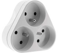 KYAOAYO-Triplite 3X 16A Triangulaire - Blanc