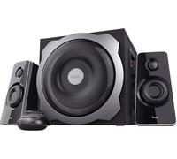 KYAOAYO-Tytan Enceinte Pc 2.1 Avec Caisson De Basses, 120 W, Gestion Intelligente De LAlimentation, Contrôle Du Volume Filaire, Speaker Pour Pc Et Ordinateur Portable - Noir