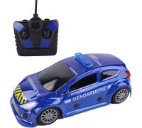 Kyaoayo-Voiture - Gendarmerie - 099207 - Voiture Télécommandée - Bleu - 1/24 - Piles Non Incluses - Plastique - À Partir De 6 Ans-Sanag Bleu