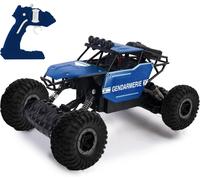 Kyaoayo-Voiture - Gendarmerie - 099229 - Voiture Télécommandée - Bleu - 1/16 - Prêt À Rouler - Batterie Rechargeable Et Piles Incluses - Plastique - À Partir De 6 Ans-Turbo Challenge Bleu