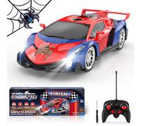 KYAOAYO-Voiture Télécommandée, 1:18 Voiture De Course Sport Cadeau Enfant Jouet Garçon Fille 3 4 5 6 7 8 Ans Voiture Radiocommandée À Batterie Jeux Intérieur Extérieur Véhicule Téléguidée Rc Drift Ca