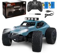 Kyaoayo-Voiture Télécommandée, 2,4 Ghz 1/20 Rc Véhicule Tout-Terrain 20 Km/H Jouet Électrique Tout-Terrain Avec 2 Piles 50 Min De Lecture Et Phare Led Cadeau Pour Les Enfants-Kizeefun