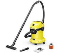 KYAOAYO-Wd 3-18 1.628-550.0 Nass-/Trockensauger 225W 17L Ohne Akku, Aspirateur Eau & Poussière Sur Batterie, Alu, Jaune, 18 V