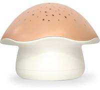 Kyaoayo-X Kid Sleep - Projecteur D'étoiles - Musical - Champignon Rose - Veilleuse - Sommeil Nomade - Bébé & Enfants - Berceuse -Bruits Blancs - Détecteur De Pleures Optionnel - Minuteur Intégré