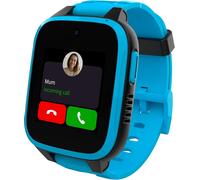 Kyaoayo-Xgo 3 - Montre Connectée Pour Enfants (Avec Sim) ¿ 4g, Appels, Mes S, Mode École, Fonction Sos, Localisation Gps, Appareil Photo, Podomètre - Incluant 3 Mois D'abonnement Gratuit (Bleu)