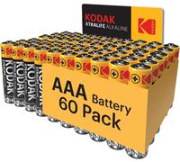 KYAOAYO-Xtralife Batteria Alcalina Aaa, 60 Pezzi, Nero