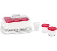 Kyaoayo-Yaourti¿¿Re 6 Pots Verre 140 Ml, 5 Programmes Automatiques, Sans Bpa, Compact, Yaourt Maison, Desserts Lact¿¿S, Fromages Blancs, Fabriqu¿¿ En France, Multid¿¿Lices Express, Rouge Yg660100