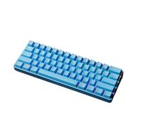 KyAPDmrxn Clavier mécanique 61 Touches, Portable, Filaire, USB, échange à Chaud, Effet de lumière rvb, Rouge, Compatible avec 5420 (Color: MK61-LAN)