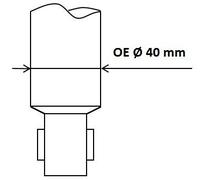 Kayaba (KYB) Amortisseur 553389 arrière pour Ford et Volvo