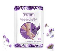 Kybbe 1 Paire Masque De Pied Exfoliant Extrait De Lavande Soin Des Pieds Adoucir Les Chaussettes De Pied Pédicure Pour Les Jambes Soins De La Peau