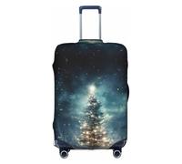 Kycvds Christmas Tree Snow The Trunk Lid Is Suitable For 18-32 Inch Bagage. Customized Trunk Lid Custom Bagage., White, X-Large