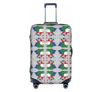 Kycvds Drapeau de la République tchétchène Map04 Le couvercle de coffre est adapté pour les bagages de 18 à 32 pouces. Bagage personnalisé avec couvercle de coffre personnalisé.