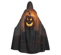 Kycvds Halloween fantôme citrouille 1 costume adulte cape avec capuche décontractée robe vêtements à capuche manteau à capuche uniforme