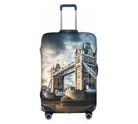 Kycvds Historique Old Tower Bridge London Le couvercle de coffre est adapté pour les bagages de 18 à 32 pouces. Coffre personnalisé couvercle bagages personnalisés.