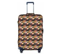 Kycvds Housse de bagage rétro pour patins à roulettes, protection pour valises de 45,7 à 81,3 cm, housse de bagage personnalisée