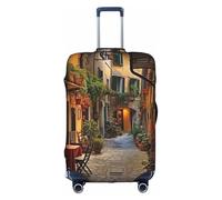 Kycvds Italian Old Street Le couvercle de coffre est adapté pour les bagages de 18 à 32 pouces. Coffre personnalisé couvercle bagages personnalisés.