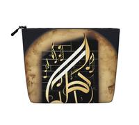 Kycvds Music 1 Petit sac cosmétique voyage accessoires sac de rangement cosmétique boîte cosmétique cadeau d'anniversaire cadeau Noël beau, Noir , Taille unique