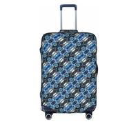 Kycvds Old Pirate Ship In The Sea - Housse de bagage pour valise de 45,7 à 81,3 cm, housse de bagage personnalisée, blanc, taille XL