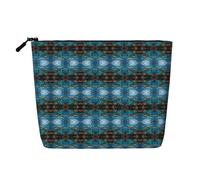 Kycvds Petite trousse à maquillage motif tortues de mer pour voyage, accessoires de voyage, sac de rangement pour cosmétiques, cadeau d'anniversaire, cadeau de Noël, Noir , Taille unique