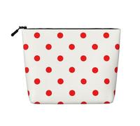 Kycvds Polka Dot. Petit sac cosmétique voyage accessoires sac de rangement cosmétique boîte cosmétique cadeau anniversaire cadeau Noël beau, Noir/blanc, One Size