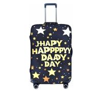 Kycvds Stars And Happy Fathers Day The Trunk Lid Is Suitable For 18-32 Inch Bagage. Customized Trunk Lid Custom Bagage.