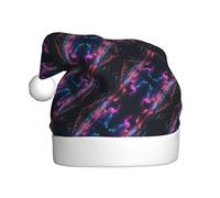 Kycvds Tokyo Bird Eye View Chapeau de Père Noël Vacances pour Adultes Unisexe Velours Confort Extra Épais Chapeau pour Nouvel An