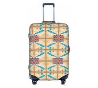 Kycvds Tuvalu Flag Map With Islands The Trunk Lid Is Suitable For 18-32 Inch Bagage. Customized Trunk Lid Custom Bagages