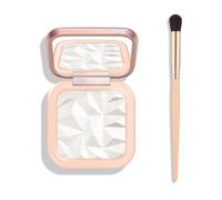 KYDA Palette de surligneurs pour le visage, haute brillance, finition Narutal Glow, poudre cuite lisse nacrée, surligneur étincelant durable, perle