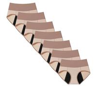 KYDLIGHT Lot de 7 Culotte Femme Grande Taille, Culotte Menstruelle Flux Tres Abondant, Culotte Anti Fuite Urinaire Femme Lavable