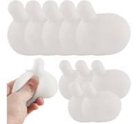 KYEQATY Insert De Bulles PresséEs pour Crochet 10pcs Balles De Contrainte De Bricolage en Caoutchouc Toy Remplacement Portable Toys AnxiéTé/Soulagement du Stress Toys pour Enfants Adultes