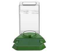 KYEQATY Plat à Eau Tortue Anti-nuisement capacité Stable Bol d'eau de Reptile Automatique Parfait pour Le lézard en Gecko de Tortue
