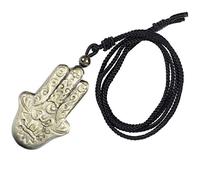 KYEYGWO Pendentif en Obsidienne dorée Naturelle avec corde en Nylon Réglable, Pendentif en Pierre Sculptée Reiki Cristal Collier Amulette de Pierres Précieuses Bijoux pour Femmes et Hommes