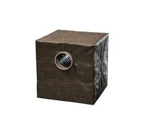 KYF Caisse d'Infiltration 200L avec Géotextile SG29/29, Polypropylène, 60x60x60 cm, Connexion ø160mm