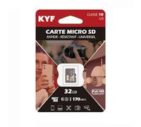KYF Carte Micro SD 32 Go, Classe 10 U3, Compatible Smartphones et Tablettes