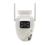 Double Caméra IP Extérieure Rotative PT motorisée 3MP 3MP WIFI 2,4Ghz