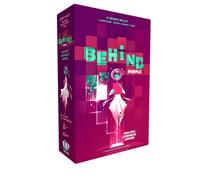 KYF Edition Jeu de société - BEHIND Purple - boîte n°2 - Jeu de société coopératif déduction - Dès 10 ans - Solo, duo ou en équipe.