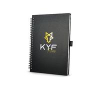 KYF Fitness Journal - Carnet de bord et planificateur d'entraînement de qualité supérieure conçu par des experts en gymnastique, entraînement de 12 semaines et suivi macro, carnet de gym à couverture rigide, journal d'exercices pour homme et femme, format A5 non daté