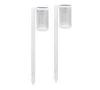 KYF Lot de 2 éclairages solaire à planter, idéal, éclairage d'allée et chemin