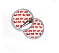 KYF - Lot de 2 Kit de fixation magnétique Universel pour détécteur de fumée x2 Puissants aimants surface adhésive 3M extra forte de marque KYF