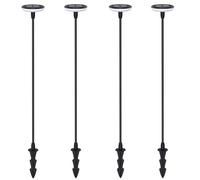 KYF (Lot de 4) Eclairages LED 35 lm Solaire à planter Idéal illumination de composition florale