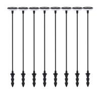 KYF (Lot de 8) Eclairages LED 35 lm Solaire à planter Idéal illumination de composition florale