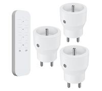 KYF Multiprise 3 prises, 2300W chacune, usage intérieur, télécommandée (avec télécommande)
