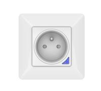 KYF Prise connectée WiFi encastrable 3000W Suivi de consommation Compatible Smart Life/Tuya Type E