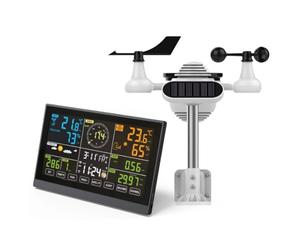 KYF-OFFICIEL Station Météo Connectée 7 en 1, KYF-WEATHER-001, Écran LCD, Idéal pour Maison, Bureau, Laboratoire